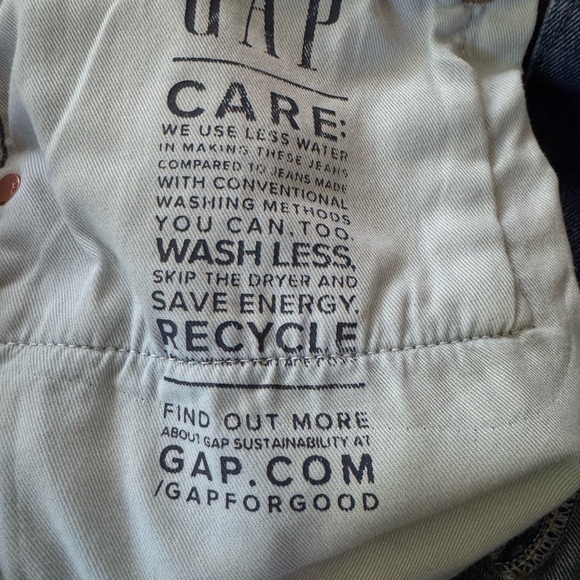 Gap Original Fit Button Fly Jeans 100% Cotton Men Size 36X32 EUC - Picture 6 of 7